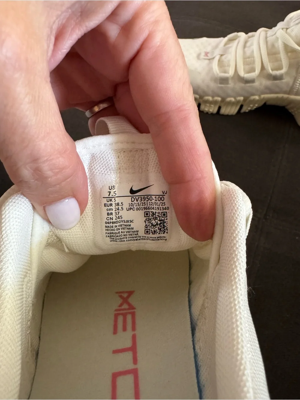 Nike Women’s Free Metcon 5 Training Shoes Size 7.5